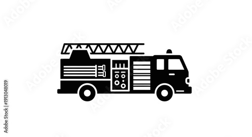 Fire truck vehicle emergency services.