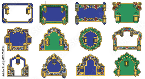 Ornate Frames and Borders Collection Design.