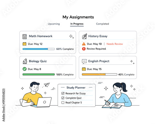 Digital Homework Hub. Online homework portal