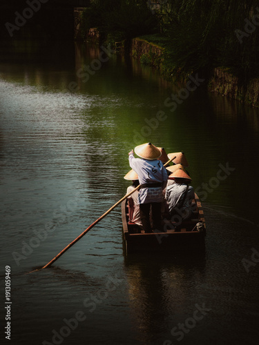 fisherman on the river