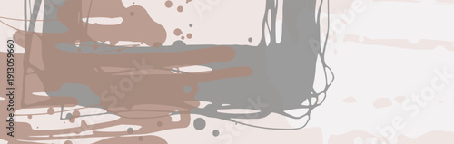 Abstract ink brush strokes in vector background, expressive minimal art for design, posters, branding, and modern layouts.