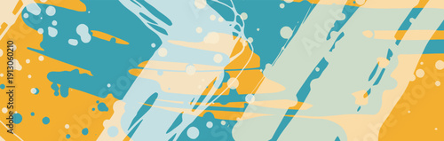 Abstract ink brush strokes in vector background, expressive minimal art for design, posters, branding, and modern layouts.