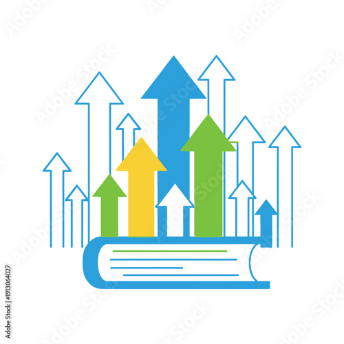 A minimalist image featuring a single purple abstract shape on white