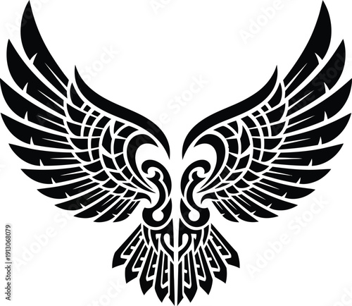 Minimalist design featuring a placeholder for a vector file graphic