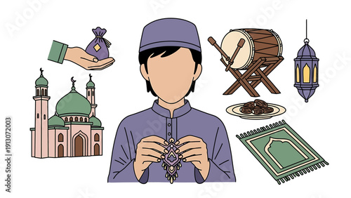 Islamic Religious Observances and Cultural Traditions.