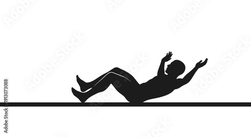 Man Balancing on a Line.