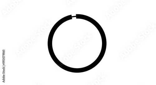 Black Rubber O Ring Seal.