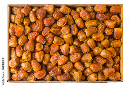 Close-Up of Fresh Saudi Dates, Sukari Variety