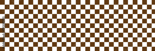 Classic Black and White Checkerboard Grid. Checkerboard pattern design illustration.