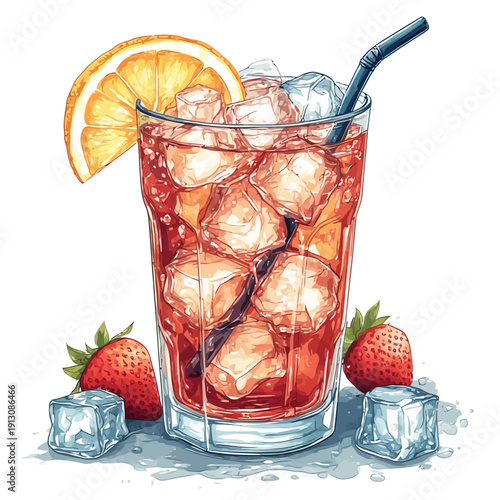 Drink Juice With Ice very cool concept