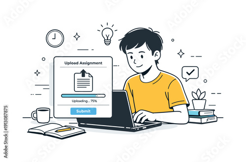 Digital Homework Submission. Online homework portal