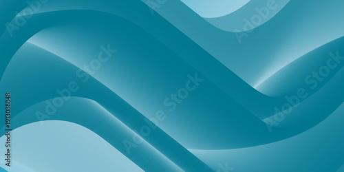 An abstract blue wave background features a flowing digital design with smooth curves and soft motion patterns to create a light vector texture for a modern art wallpaper backdrop