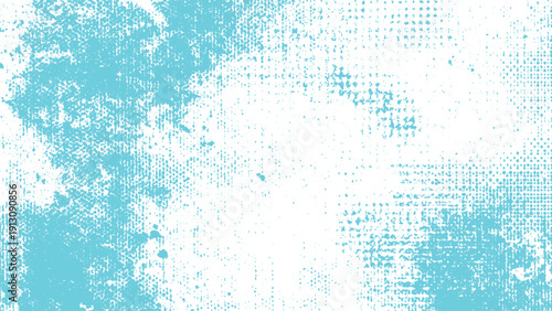 Grungy blue and white textured background design element