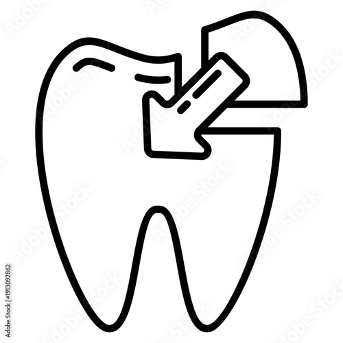 Dental Filling Icon