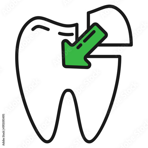 Dental Filling Icon