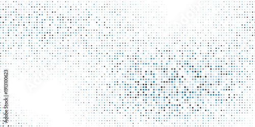 Abstract blue circle background geometric shapes