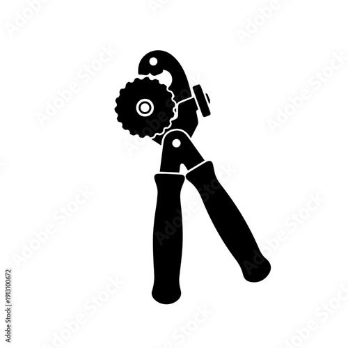 Black and white silhouette of a camera mounted on a tripod stand