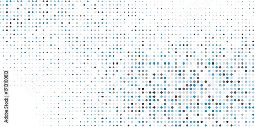 Abstract blue circle background geometric shapes. Simple randomus design