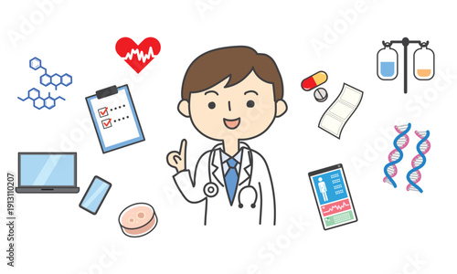 スマート医療イメージ