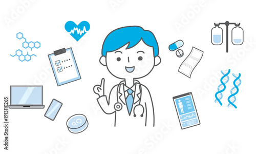 スマート医療イメージ