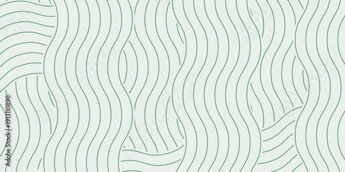 Farm green banner, organic natural waves abstract background with fields. Natural organic products design.