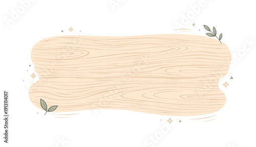 Light wood texture. A close-up of light wooden surface texture with simple grain lines flowing horizontally in a calm, natural rhythm. The