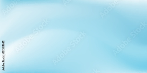 Modern simple waves mesh effect. Smooth blue blank space for text. Vector