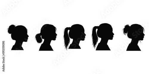 women's hairstyles  icon.