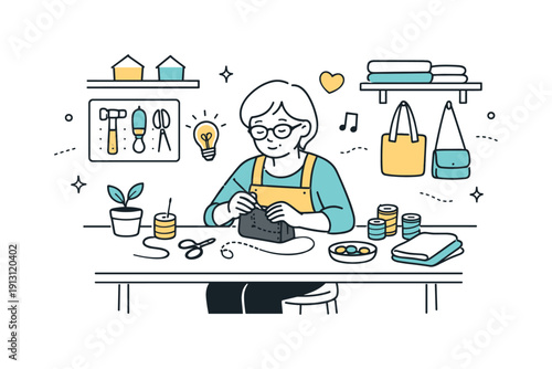 Retirement Craft Bliss. Small business ownership after retiremen