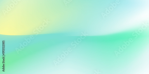 Beautiful Flowing Summer Color Abstract Background. Sky blue and cream gradient mesh background. Vivid abstract colors in gradient, Abstract blurred background. 
