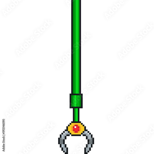 Claw Machine Grabber Crane, 8-Bit Arcade Claw Game, video game ob