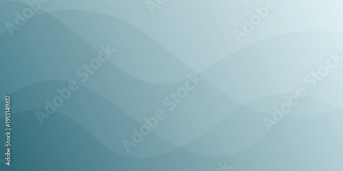 Abstract Blue Wave Background With Smooth Gradient Layers for Business, Technology and Calm Design Projects