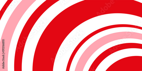 Candy cane Christmas background, peppermint diagonal stripes print seamless pattern eps10