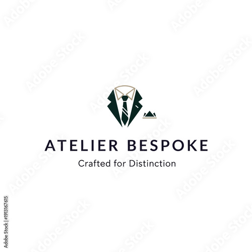 Bespoke Suit Logo Design for Menswear.