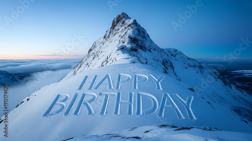Mountain Birthday Wish