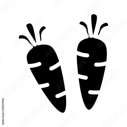 carrot glyph icon