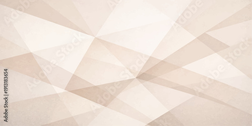 A futuristic 3d origami mosaic of gray polygonal triangles creates an abstract geometric vector background with a light textured paper style and diamond element design
