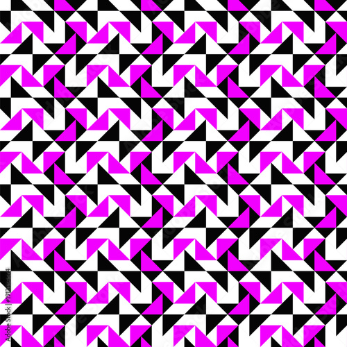 Abstract random triangle pattern background - seamless vector design