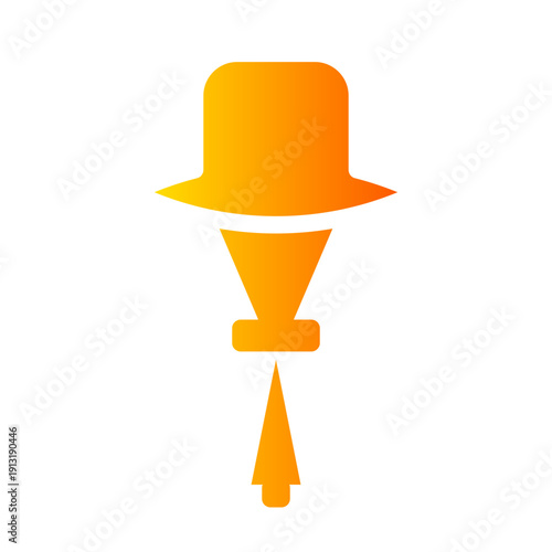 hat gradient icon