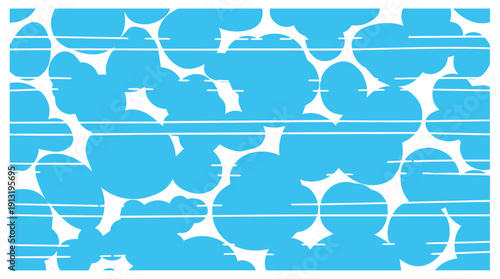 seamless pattern with blue and white stripes