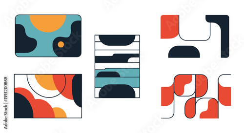 Bath Mat Line art filled flat design clean color vector