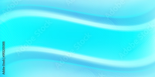 Blue waves with a fresh aroma. Waves showing a stream of clean fresh air. Vector illustration.