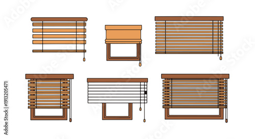 Blind Line art modern smooth minimal illustration