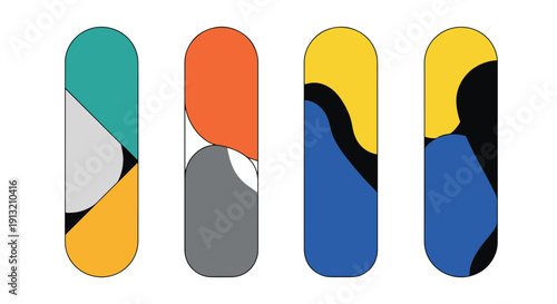 Bookmark Line art soft dynamic tone illustration