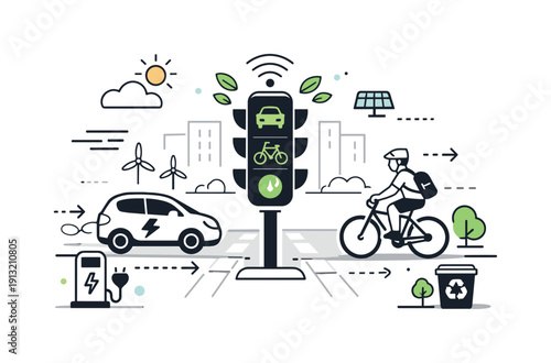 Smart Urban Mobility. Smart traffic lights