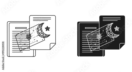 Mad scientist holding glowing potion vector illustration flat design