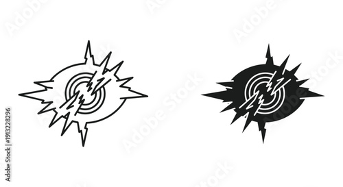 Mad scientist exploding chemicals experiment lab vector illustration flat design