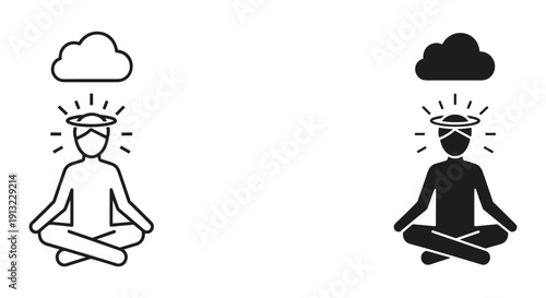 Scientist Analyzing Data on Laptop with Charts and Graphs vector illustration