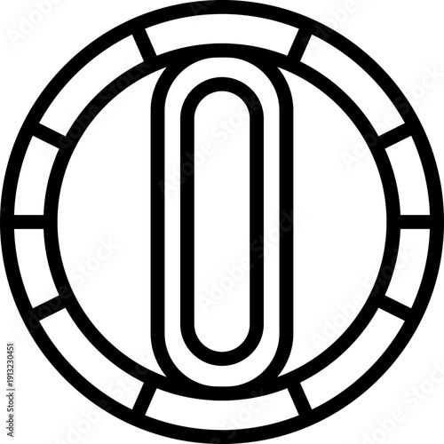 Velodrome Cycling Track line Icon, Velodrome Arena Silhouette Icon, Track Cycling Velodrome Vector