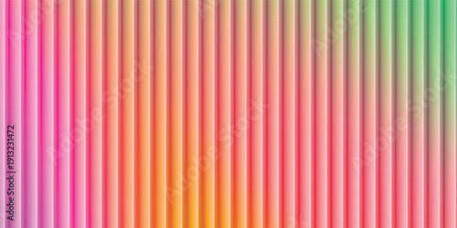 Corrugated vivid Blue  yellow  and orange colors combine to create an abstract glass background.purple acrylic glass vector texture background